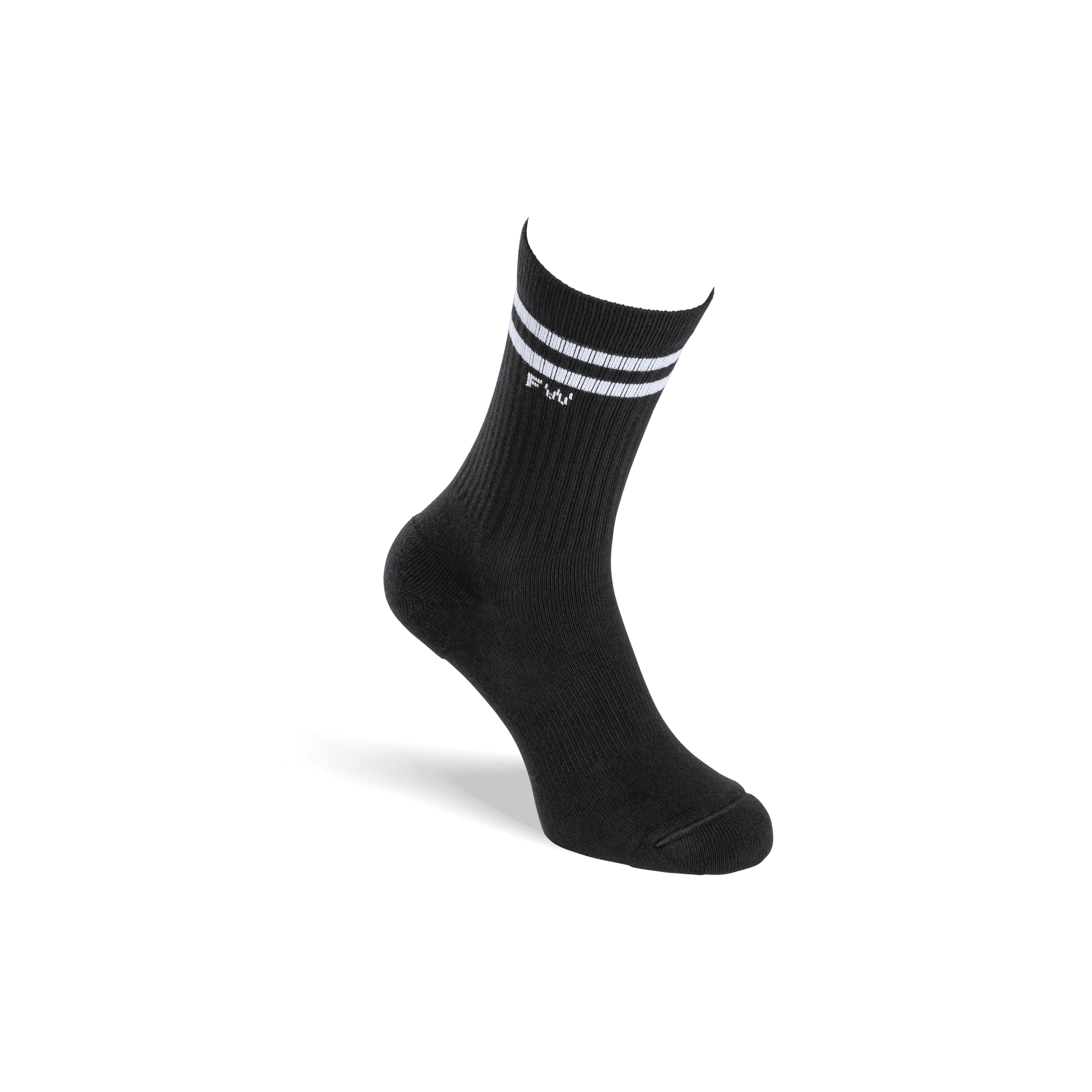 RETRO PADEL SOCKS - Brilliant Black